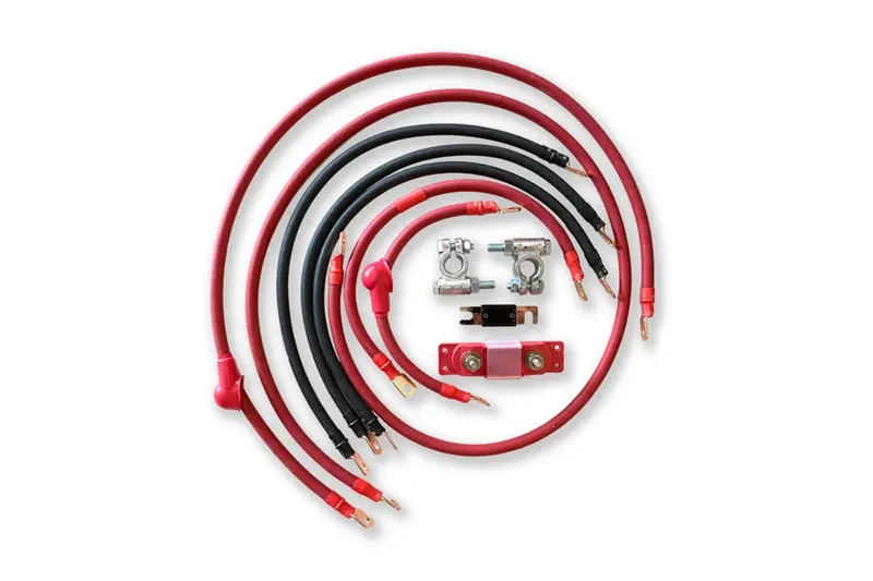 2021-24 Jeep Wrangler Jl 392 Jeepcables Big 7 Battery Cable Kit (1/0Ga) 1
