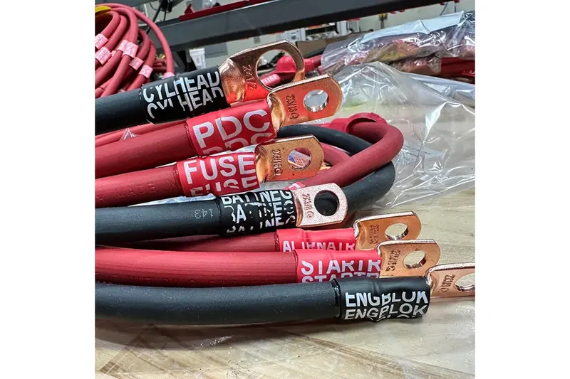 2021-24 Jeep Wrangler Jl 392 Jeepcables Big 7 Battery Cable Kit (1/0Ga) 2