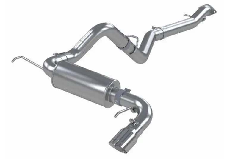 2021-25 Ford Bronco 2.3L & 2.7L Mbrp 3In Cat Back Exhaust System - Single Side Exit - Aluminized Steel 1