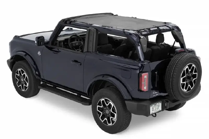 2021-25 Ford Bronco 2Dr Bestop Mesh Safari Bimini 1