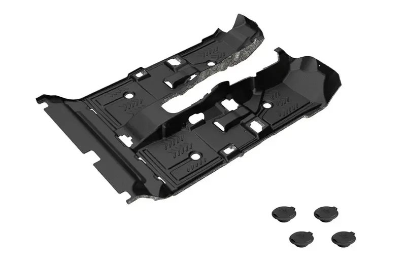2021-25 Ford Bronco 4Dr Armorlite Front And Rear Flooring - Mesa Smoke 1