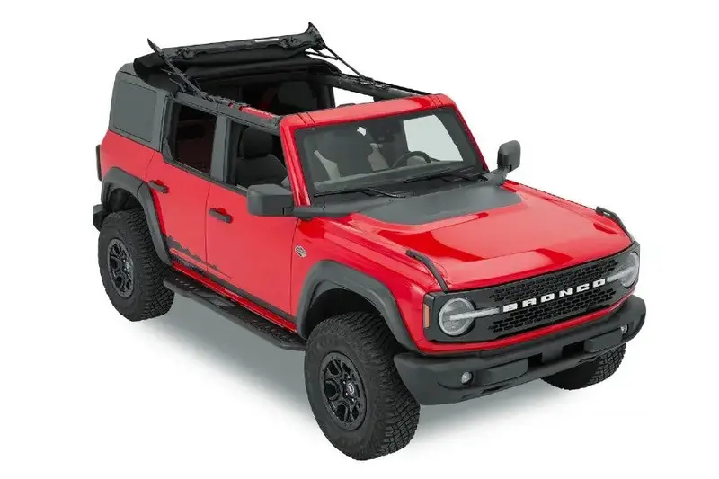 2021-25 Ford Bronco 4Dr Bestop Skyrider For Hardtop, Black Twill 1
