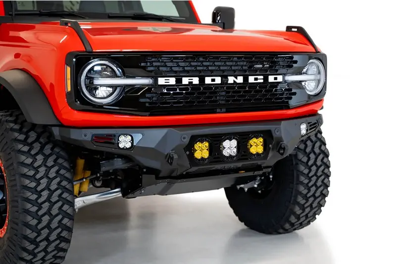 2021-25 Ford Bronco Addictive Desert Designs Bomber Front Bumper - Baja 1