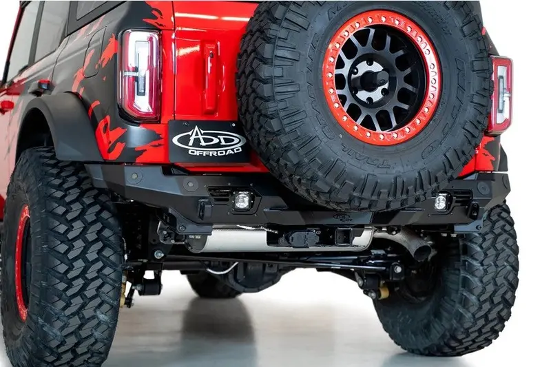 2021-25 Ford Bronco Addictive Desert Designs Bomber Rear Bumper 1