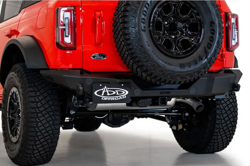 2021-25 Ford Bronco Addictive Desert Designs Rock Fighter Rear Bumper 1