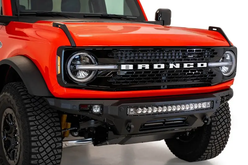 2021-25 Ford Bronco Addictive Desert Designs Stealth Fighter Front Bumper 1
