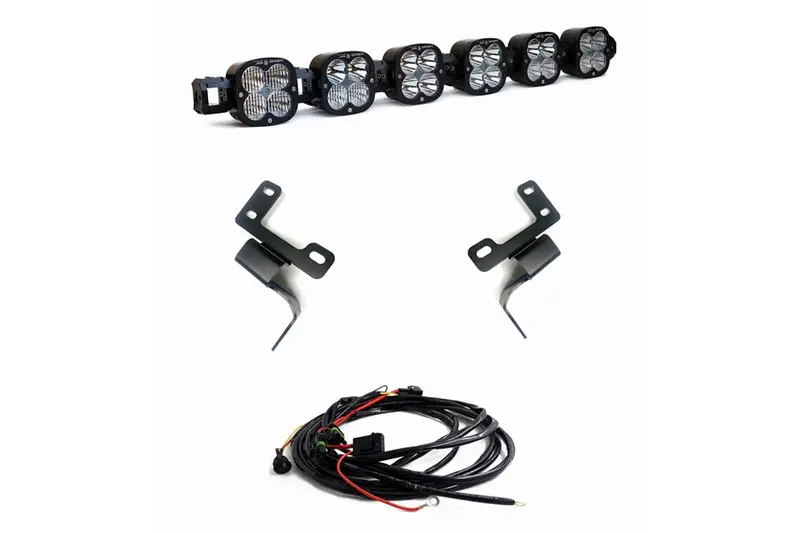 2021-25 Ford Bronco Baja Designs 6 Xl Series Linkable Light Bar Kit 1