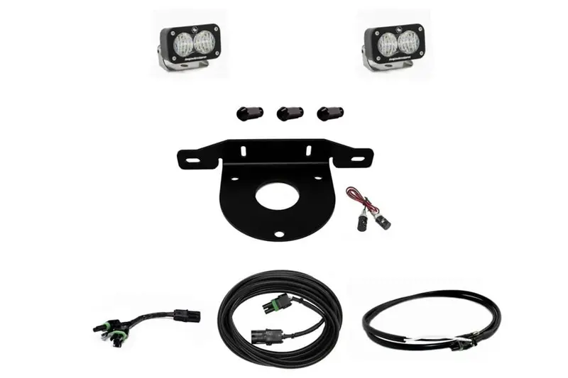 2021-25 Ford Bronco Baja Designs Dual S2 Sport W/C Reverse Kit W/ Upfitter 1