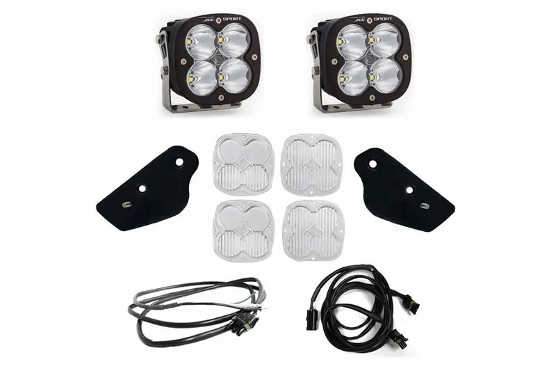 2021-25 Ford Bronco Baja Designs Xl Sport Series A-Pillar Light Kit W/ Upfitter 1