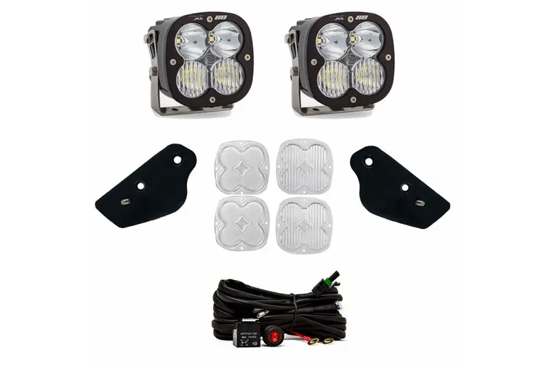 2021-25 Ford Bronco Baja Designs Xl80 Series A-Pillar Light Kit 1
