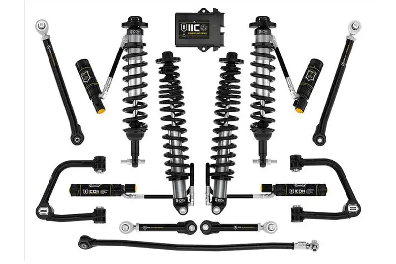 2021-25 Ford Bronco  Icon Vehicle Dynamics 3-4In Stage 8 Lift Kit, Tubular 1