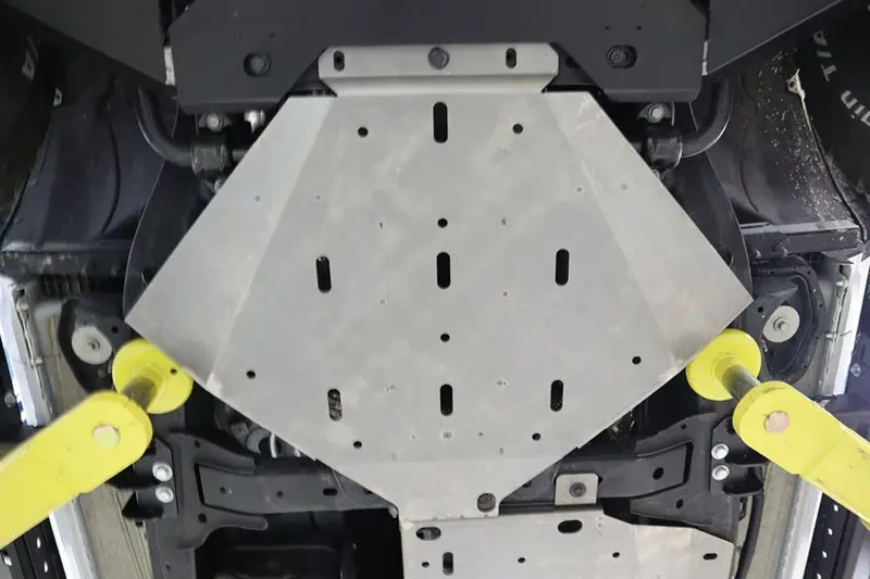 2021-25 Ford Bronco Lod Offroad Black Ops Transmission Skid Plate, Black 1