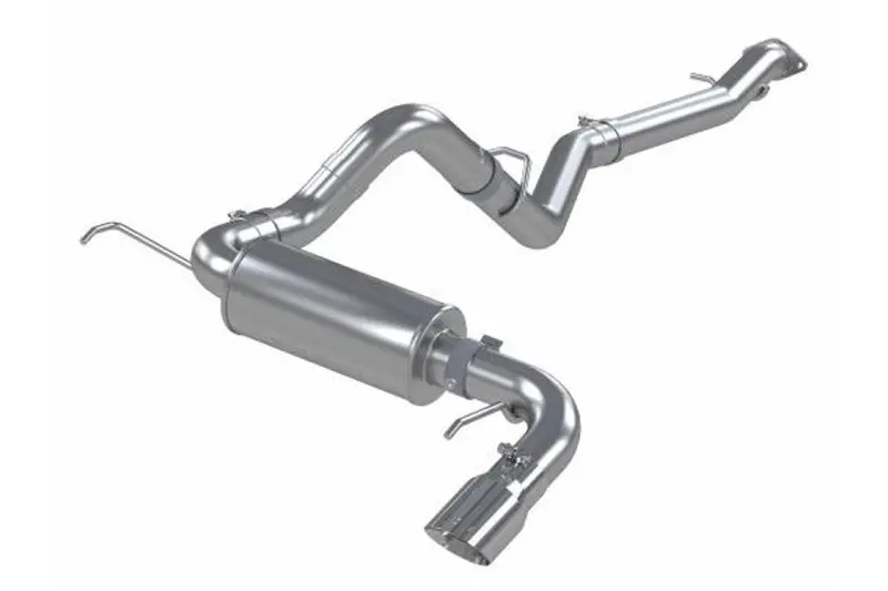 2021-25 Ford Bronco Mbrp T304 Stainless Steel Cat-Back Exhaust System - Single Side Exit 1