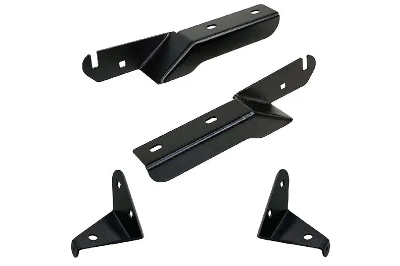 2021-25 Ford Bronco Quake Led 42In Light Bar Roof Rack Mount W/Side Perch Kit 1