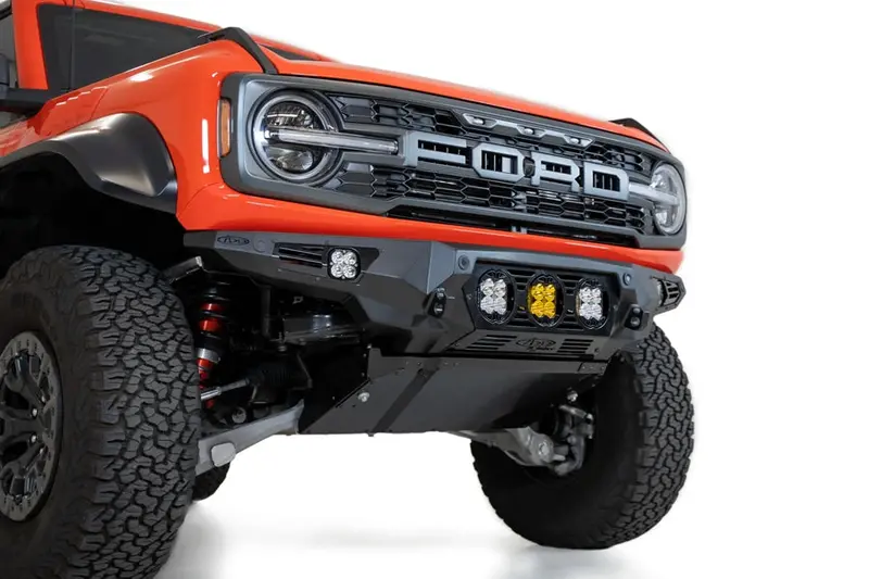 2021-25 Ford Bronco Raptor Addictive Desert Designs Bomber Front Bumper 2