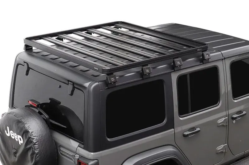 2021-26 Jeep Wrangler Jl 4Xe Front Runner Outfitters Slimline Ii 1/2 Roof Rack Kit 1