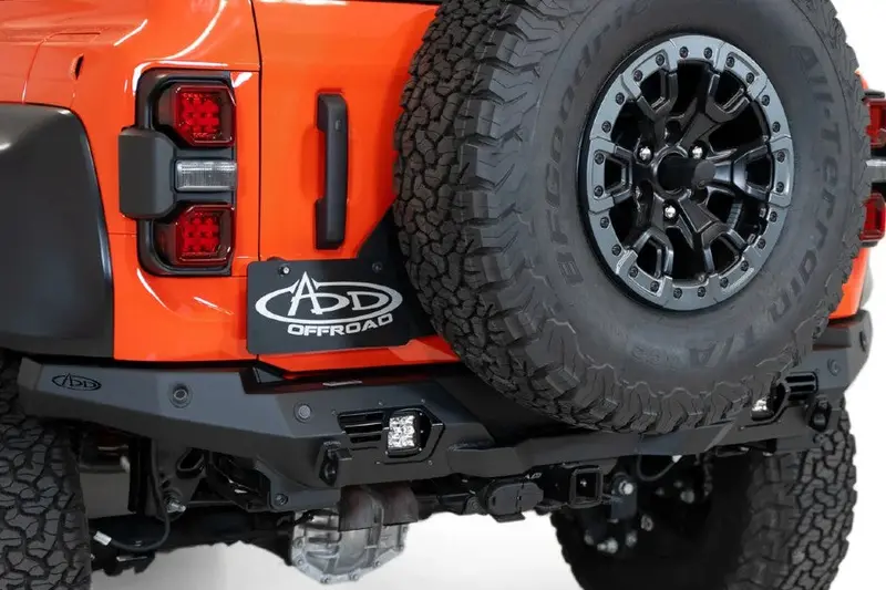 2022-25 Ford Bronco Raptor Addictive Desert Designs Bomber Rear Bumper 2