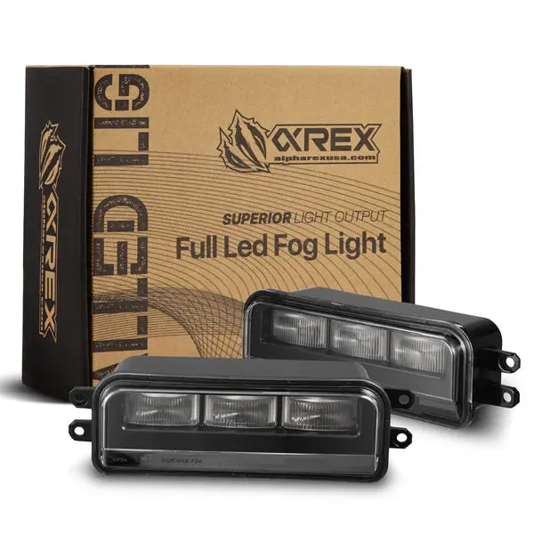 2022-25 Toyota Tacoma/Tundra/4Runner Alpharex Doubletap Dual Color Led Projector Fog Lights 1