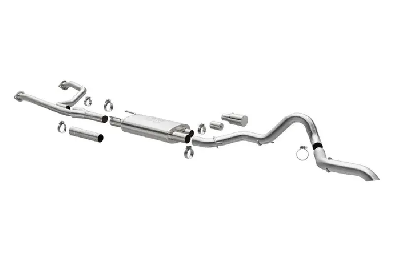 2022-25 Toyota Tundra 3.4L Magnaflow Overland Series Cat-Back Exhaust System 1