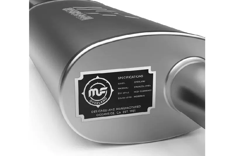 2022-25 Toyota Tundra 3.4L Magnaflow Overland Series Cat-Back Exhaust System 2