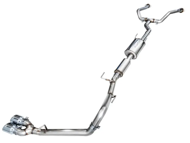 2022-25 Toyota Tundra Awe 0Fg Dual Exhaust, Chrome Silver Tips 1
