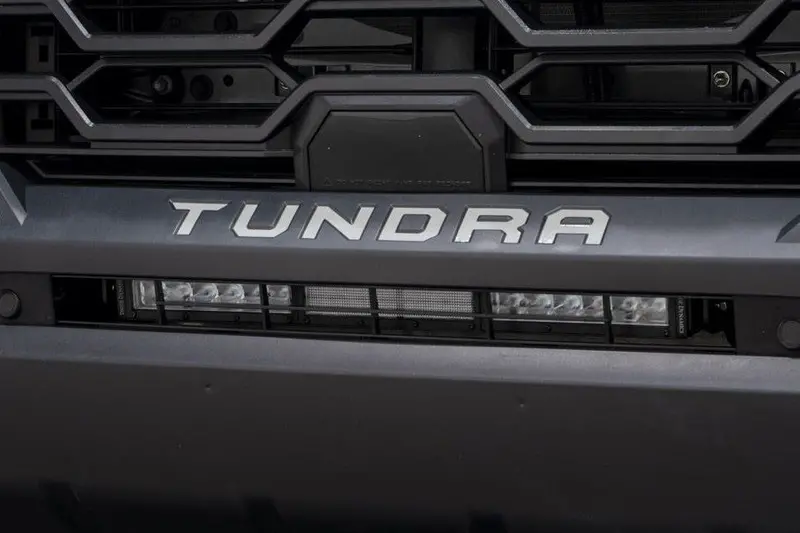 2022-25 Toyota Tundra Diode Dynamics Stealth Bumper Light Bar Kit - Amber Combo 1
