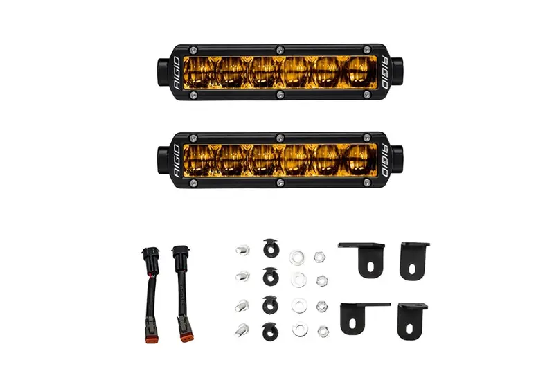 2022-25 Toyota Tundra Rigid Industries Selective Yellow Sae Fog Light Kit 1