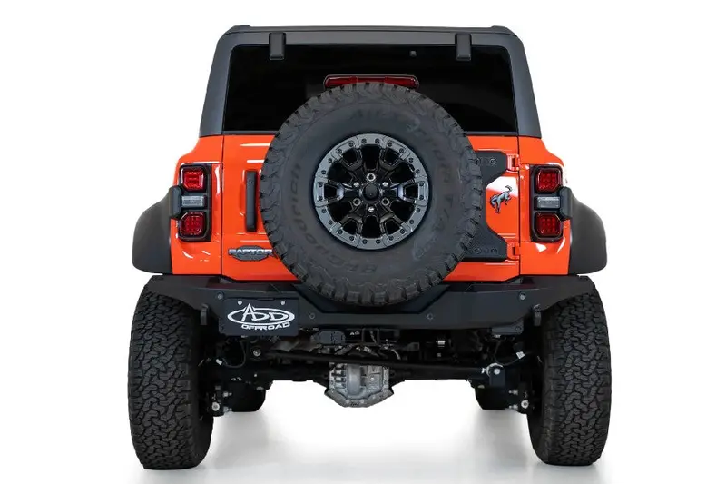 2023-25 Ford Bronco Raptor Addictive Desert Designs Rock Fighter Rear Bumper 1