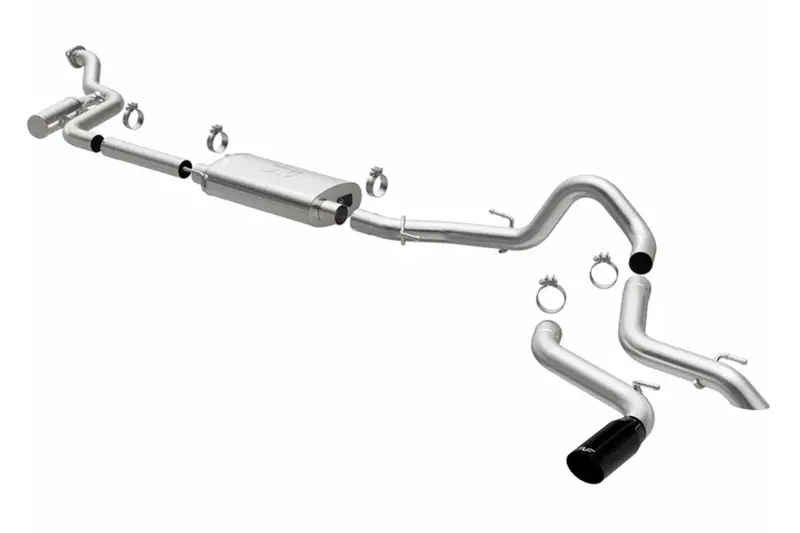 2024-2025 Toyota Tacoma Magnaflow Overland Series Cat-Back Exhaust System 1