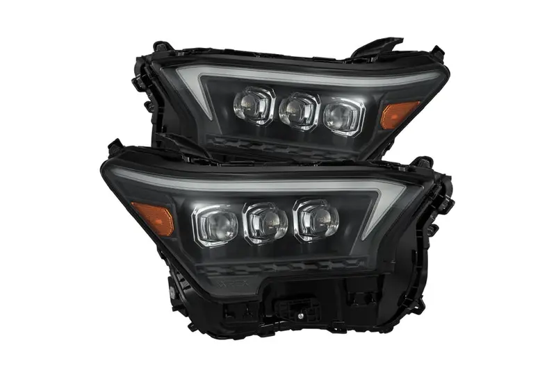 2024-25 Toyota Tacoma & 2025 4Runner Alpharex Og-Style Nova-Series Led Projector Headlights - Black 1