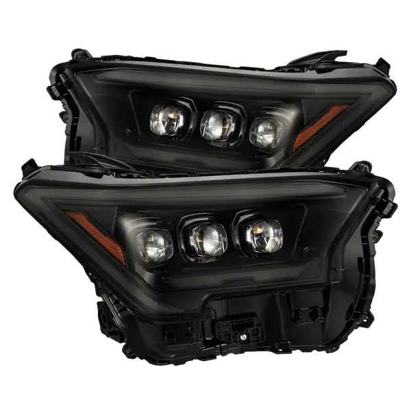 2024-25 Toyota Tacoma/4Runner Alpharex Nova-Series Led Headlights - Alpha Black 1