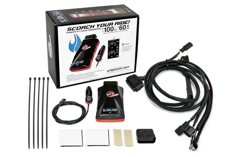 2024-25 Toyota Tacoma And 2025 4Runner Afe Power Scorcher Blue Bluetooth Capable Power Module 1