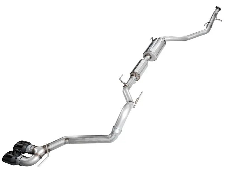 2024-25 Toyota Tacoma Awe  0Fg Dual Exhaust,  Diamond Black Tips - 4Th Gen 1