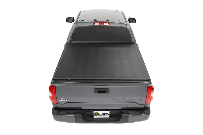 2024-25 Toyota Tacoma Bestop Ez-Fold Soft Tri-Fold Tonneau Cover, Black (5Ft Bed) 1