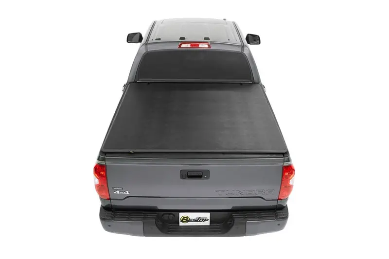 2024-25 Toyota Tacoma Bestop Ez-Fold Soft Tri-Fold Tonneau Cover, Black (6Ft Bed) 1