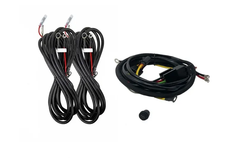 2024-25 Toyota Tacoma Kc Hilites Profile Sidecast Four-Light Wiring Kit 1
