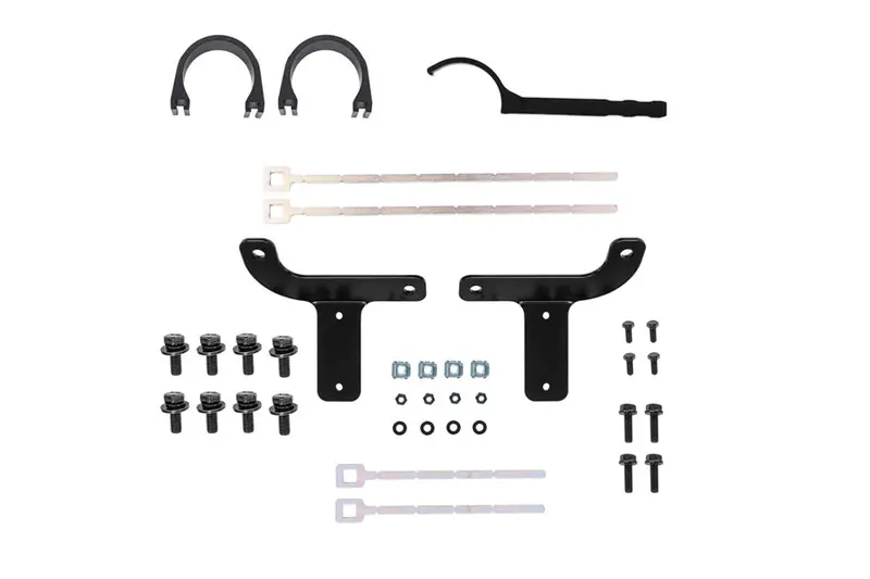 2024-25 Toyota Tacoma Old Man Emu Bp-51 Shock Fitting Kit, Front 1