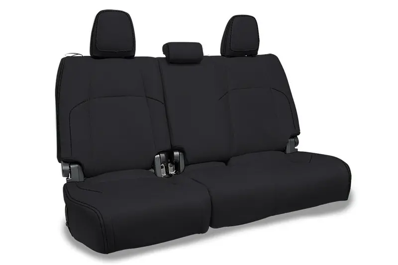 2024-25 Toyota Tacoma Prp Rear Bench Covers - All Black 1