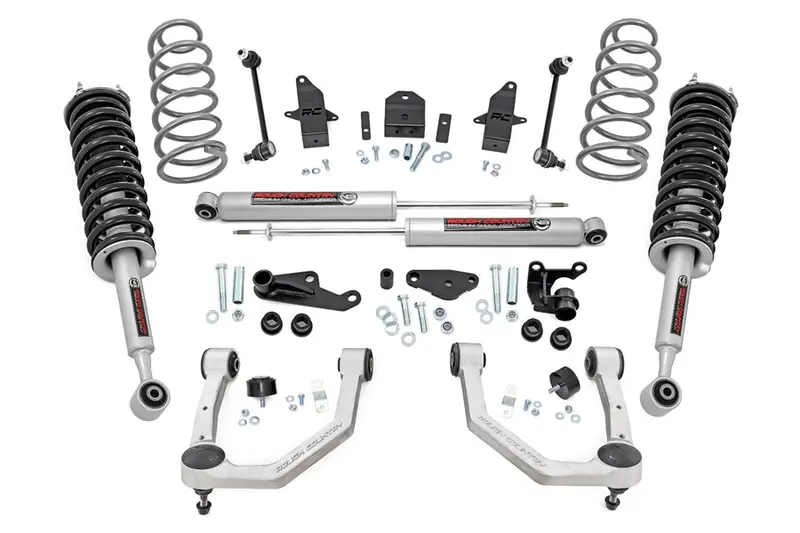 2024-25 Toyota Tacoma Rough Country 3.5In Lift Kit W/ N3 Shocks 1