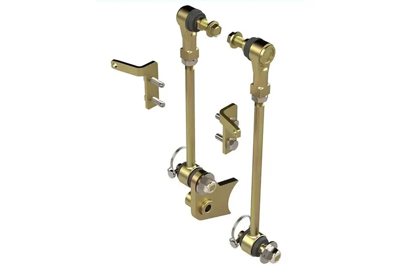 2024-26 Jeep Wrangler Jl/Gladiator Jt Metalcloak Front Sway Bar Quick Disconnect Kit 1