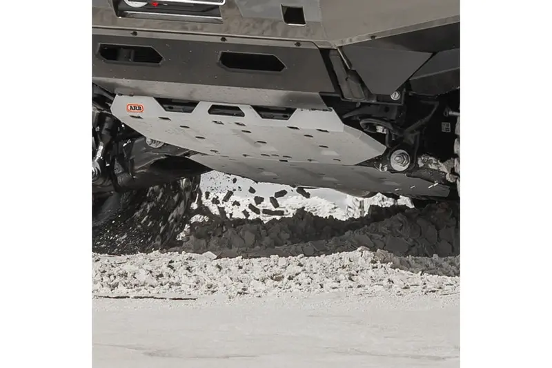 2024-26 Toyota Tacoma Arb Front Skid Plates - Silver 1