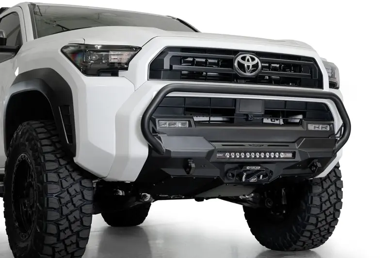 2025 Toyota 4Runner Addictive Desert Designs Stealth Center Mount Front Bumper W/ Top Hoop 1