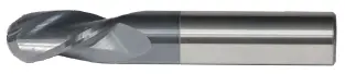 3/16" Spoon Cutter - Center Cut. Single End With 35 Degree Helix. Shank Od 3/16" - Loc 5/16" - Oal 2" - 3 Flutes For Ss Machining. Altin Coated 1