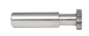 3/4" Keyseat Cutter With Hardened Steel Shank. Ansi 806 - Face Width 1/4" Oal 2-1/4" Shank Od 1/2" - 10 Flutes - Uncoated 1