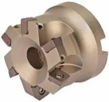 3" Shell Mill Cutter, Positive, 90° Exact Angle, D = 3" H = 2" D = 1'' With 8 Pockets 1