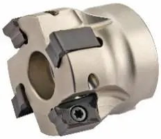 3" Shell Mill Cutter, Positive, 90° Exact Angle D = 3" H = 2" With 7 Pockets 1