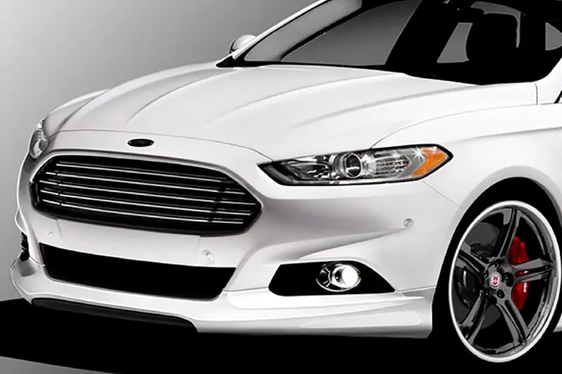 3D Carbon Fusion Front Bumper Lip Spoiler (13-14) 1