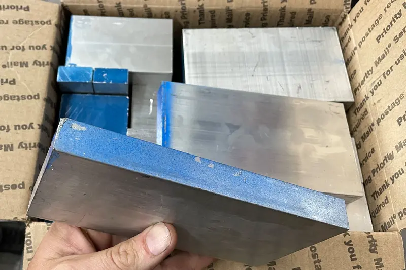40 Lb. Big Aluminum Drop Box 1