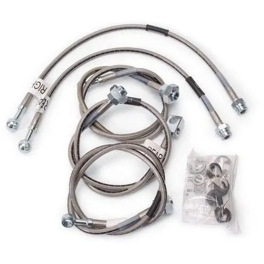 4Pc Stainless Steel Brakeline Kit (4 Pc) 1