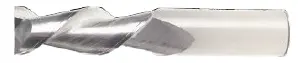 5/16" Spoon Cutter - Center Cut. Single End With 45 Degree Helix. Shank Od 5/16" - Loc 13/16" - Oal 2-1/2" - 2 Flutes For Aluminum & Non-Ferrous Machining. Uncoated 1